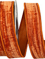 Crushed Velvet Touch Deluxe Wired Edge Ribbon
