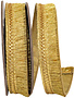 7/8" x 5 Yards Fringed Beaded Deluxe Wired Edge Ribbon