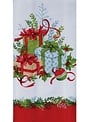 Christmas Morning Gifts & Greenery Towel