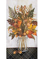 Mason Jar Fall Bouquet Towel