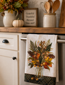 Mason Jar Fall Bouquet Towel