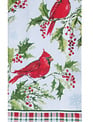 Winterberry Cardinal Towel