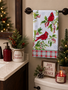 Winterberry Cardinal Towel