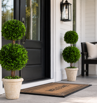 Double Ball Preserved Boxwood Topiary