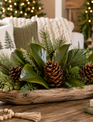 Magnolia Pinecone Pick