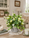 Custom Hops and Spirea Arrangement