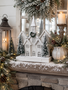 LED Snow Village w/ Church