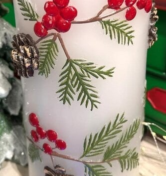 Christmas Fountain Candle (2-Styles)