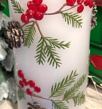 Christmas Fountain Candle (2-Styles)