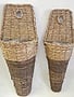 Vine Cone Wall Basket (2-Sizes)