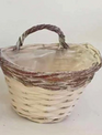 Whitewashed Wall Basket (3-Sizes)