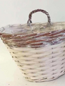 Whitewashed Wall Basket (3-Sizes)