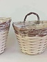 Whitewashed Wall Basket (3-Sizes)