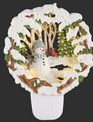 Snowman in Woods Night Light