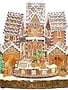 Lighted Musical Gingerbread Town
