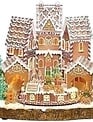 Lighted Musical Gingerbread Town