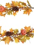 6 ft Pinecone Pumpkin Berry Garland