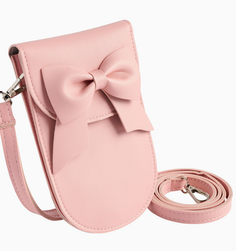Bow Cell Phone Crossbody (4 Colors)