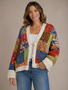 Hand Crafted Lexi Cardigan w/ Denim Pockets
