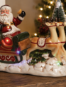 LED Musical Santa in Sleigh