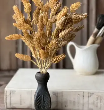 15" Beige Hops Spray