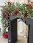 6' Majestic Spruce Garland with Red Berries