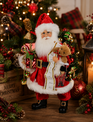 Karen Didion Lighted Good Tidings Santa