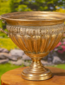 Golden Metal Liber Urn (2-Sizes)