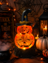 LED Jack O Lantern Water Globe