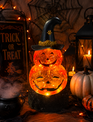 LED Jack O Lantern Water Globe