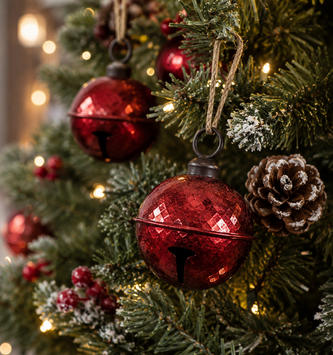 Timeless Red Jingle Bell (2 Sizes)