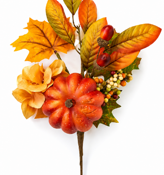 Fall Pumpkin Gourd Spray