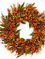30" Fall Mixed Berry Wreath