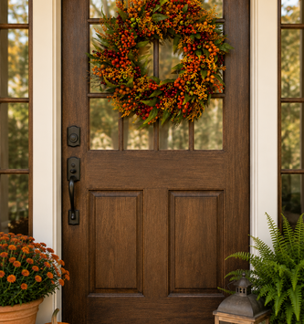30" Fall Mixed Berry Wreath