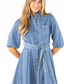 Simply Southern Western Denim Button Up Dress By: Simply Southern