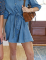 Simply Southern Western Denim Button Up Dress By: Simply Southern