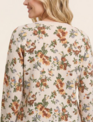 Staccato Vintage Floral Print Pull Over Sweater By: Staccato