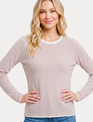 Staccato Copper Pin Striped Pull Over Sweater By: Staccato