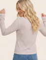 Staccato Copper Pin Striped Pull Over Sweater By: Staccato