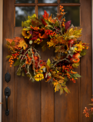 Custom Abundant Harvest Wreath