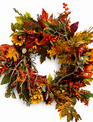 Custom Abundant Harvest Wreath