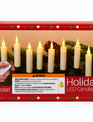 Set of 10 LED Clip on Candles w/ Remote