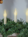 Set of 10 LED Clip on Candles w/ Remote