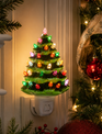 Retro Vintage Christmas Tree Night Light (2-Colors)