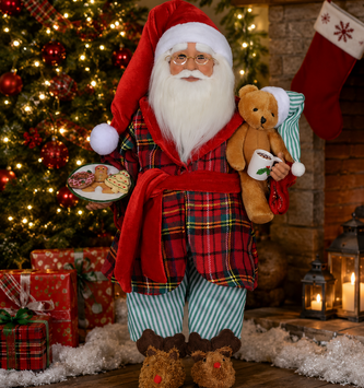 Milk & Cookies Santa By: Karen Didion