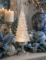 LED Swirling Tree Snowglobe