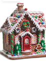 Sugar & Spice 10" Lighted Gingerbread House