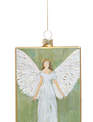 5" Glass Guardian Angel Ornament