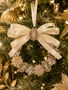 Vintage Brooch Wreath Ornament