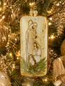 6" Holy Family Rectangular Ornament